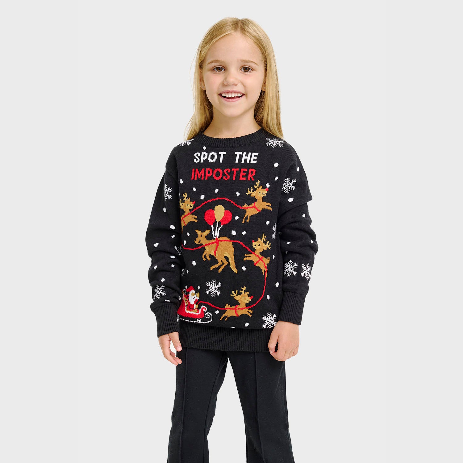 Imposter julesweater - Barn.